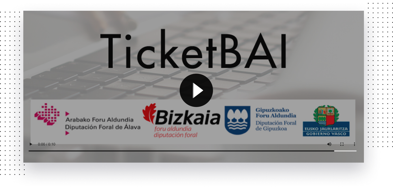 Video sistema ticketBAI